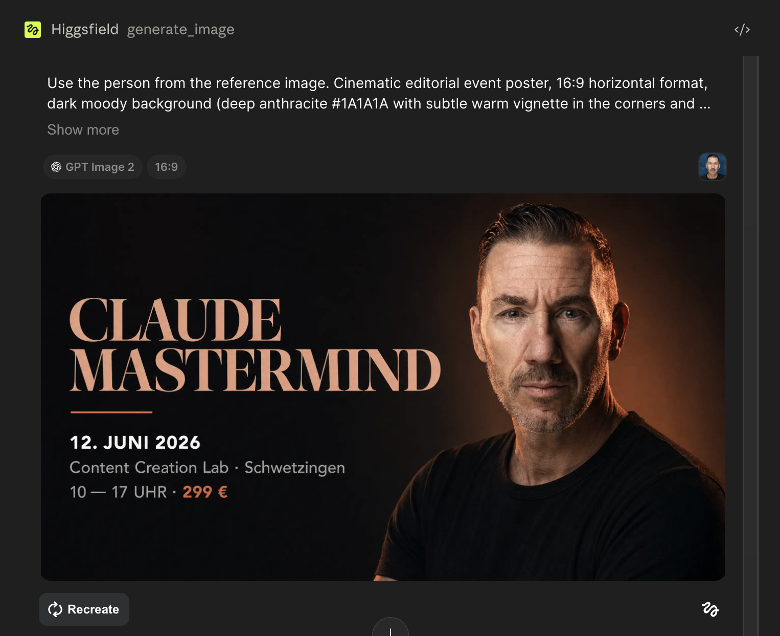 Content Creation mit Claude — Beispiel zu Social-Media-Content